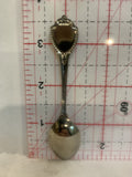 Golden BC Native Maple Leaf Canada Souvenir Spoon
