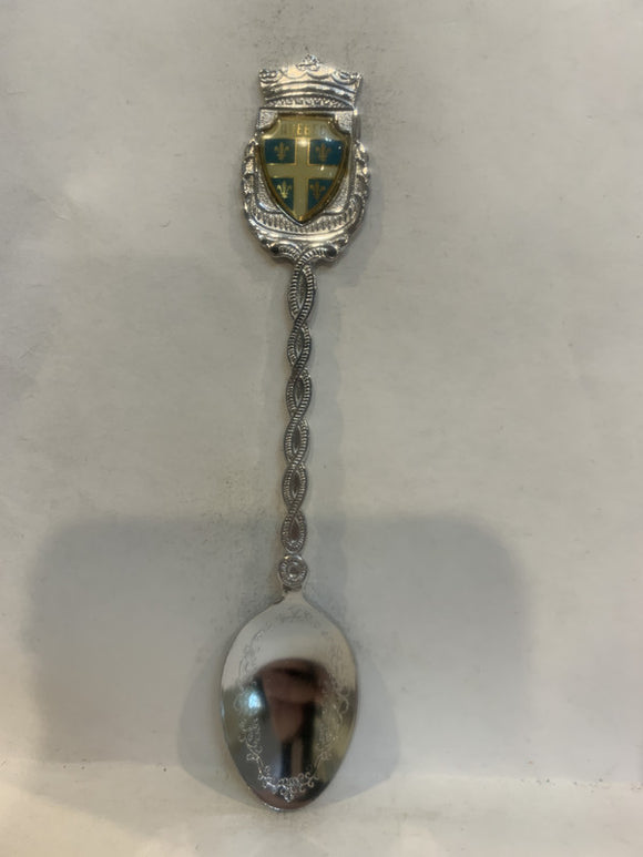 Lethbridge Alberta Cres Emblem Souvenir Spoon