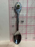 August Birthstone Peridot  Souvenir Spoon