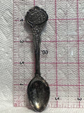 Chicago City Illinois Silver Plated  Souvenir Spoon