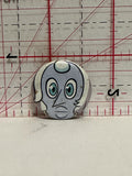 Cartoon Character Button Pinback