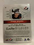 # 13 Jason Spezza Team Canada 2017-18 Upper Deck Hockey Card