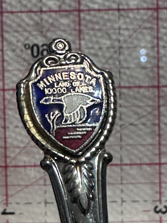 Minnesota Land of 10 000 Lakes  Souvenir Spoon