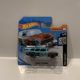 Blue Speed Shop Classic '55 Classic Nomad 5/10 Rod Squad 2019 FYC14 183/250 Hot Wheels Short Card