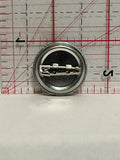 Pair of Snowmen Button Pinback