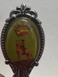 Texas Cowboy Flag  Souvenir Spoon