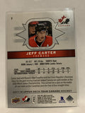 # 7 Jeff Carter Team Canada 2017-18 Upper Deck Hockey Card