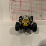 Black White Skunk Racing Lakester ©1997 Hot Wheels Diecast Car GE