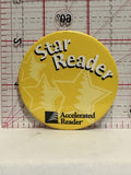 Star Reader Accelerated Reader Button Pinback
