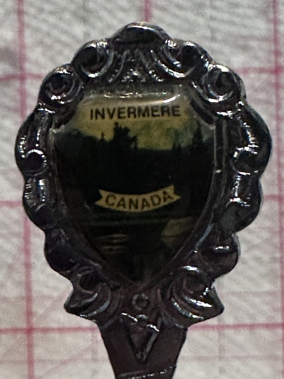 Invermere British Columbia Canada  Souvenir Spoon
