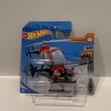 Red Action News Island Hopper 9/10 HW Metro 2019 FYC66 208/250 Hot Wheels Short Card