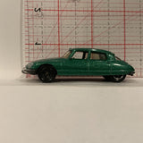 Green Citroen DS 1968 ©2007 Matchbox Diecast Car GE