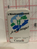 L'Environment je m'en Occupe Environment Canada Button Pinback