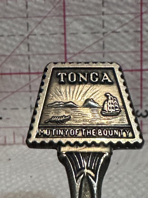 Tonga Mutiny of the Bounty April 1789 Australia  Souvenir Spoon