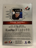 # 11 Tyler Toffoli Team Canada 2017-18 Upper Deck Hockey Card