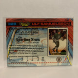 #328 Ulf Samuelsson Pittsburgh Penguins 1991-92 Topps Stadium Club Hockey Card LO