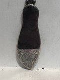 Orchid Flower Hawaii Knife Hanson & Berry Silverplated  Souvenir Spoon