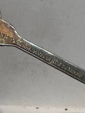 Orchid Flower Hawaii Knife Hanson & Berry Silverplated  Souvenir Spoon
