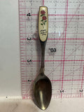 Happy Mother's Day Rose Flower  Souvenir Spoon