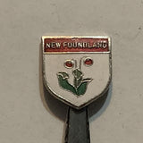 Newfoundland Pitcher Flower Collectable Souvenir Spoon BG