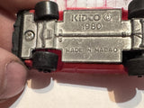 Red ZX Turbo Racer 1980 Kidco Diecast Car