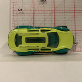 Yellow Green A.Q.U.A. MBX Team Turn Tamer ©2013 Matchbox Diecast Car GF