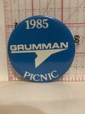 1985 Grumman Picnic Button Pinback