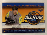 #AS-2 Sidney Crosby Pittsburgh Penguins 2018-19 Upper Deck Tim Hortons Hockey Card