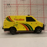 Yellow Vacation Trip Van Unbranded Diecast Car GF