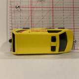 Yellow Vacation Trip Van Unbranded Diecast Car GF