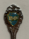 Duncan British Columbia Dogwood Flower Souvenir Spoon