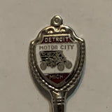 Detroit Motor City Michigan Collectable Souvenir Spoon BG
