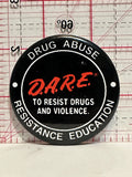 Drug Abuse Resistance Education DARE Button Pinback