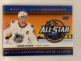 #AS-1 Connor McDavid Edmonton Oilers 2018-19 Upper Deck Tim Hortons Hockey Card