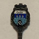 Celle Castle Crest Emblem Collectable Souvenir Spoon BG