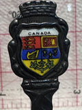 Victoria British Columbia Canada Crest Emblem Silver Plated  Souvenir Spoon