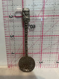 Mazatlan Mexico Mask Calander Alapaca  Souvenir Spoon