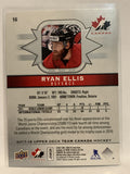 #16 Ryan Ellis Team Canada 2017-18 Upper Deck Hockey Card
