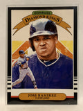 #6 Jose Ramirez Diamond Kings Cleveland Guardians 2019 Donruss Baseball Card