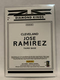 #6 Jose Ramirez Diamond Kings Cleveland Guardians 2019 Donruss Baseball Card