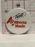 Taste Alberta Made Button Pinback
