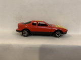 Red Super Racing #5 Unbranded Loose Diecast Car