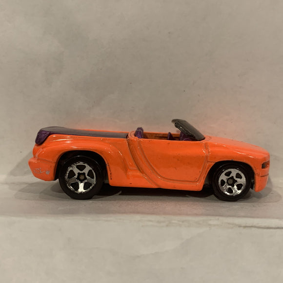 Orange Dodge Sidewinder ©1996 Hot Wheels Diecast Car GF