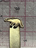 Inuvik Northwest Territories Polar Bear Silver Plated  Souvenir Spoon