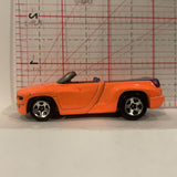 Orange Dodge Sidewinder ©1996 Hot Wheels Diecast Car GF