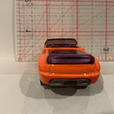 Orange Dodge Sidewinder ©1996 Hot Wheels Diecast Car GF