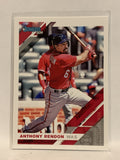 #180 Anthony Rendon Washington Nationals 2019 Donruss Baseball Card
