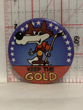 Keep the Gold Mascot Button Pinback