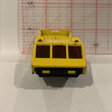 Yellow Mission Missiles Transporter Vwhiclw 1/150 ©1985 Matchbox Diecast Car GF