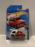 Red RV There Yet 1/10 Tooned 2018 37/250 GHB80 Hot Wheels Long Card